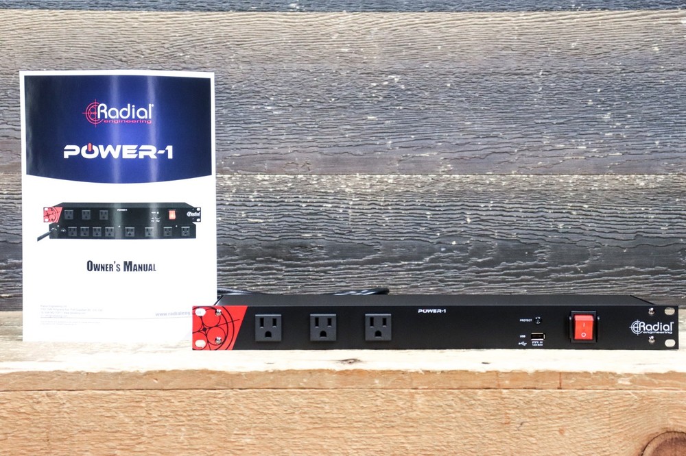 Radial Engineering Power-1 Multiple Outlets Surge Suppressor & Power Conditioner
