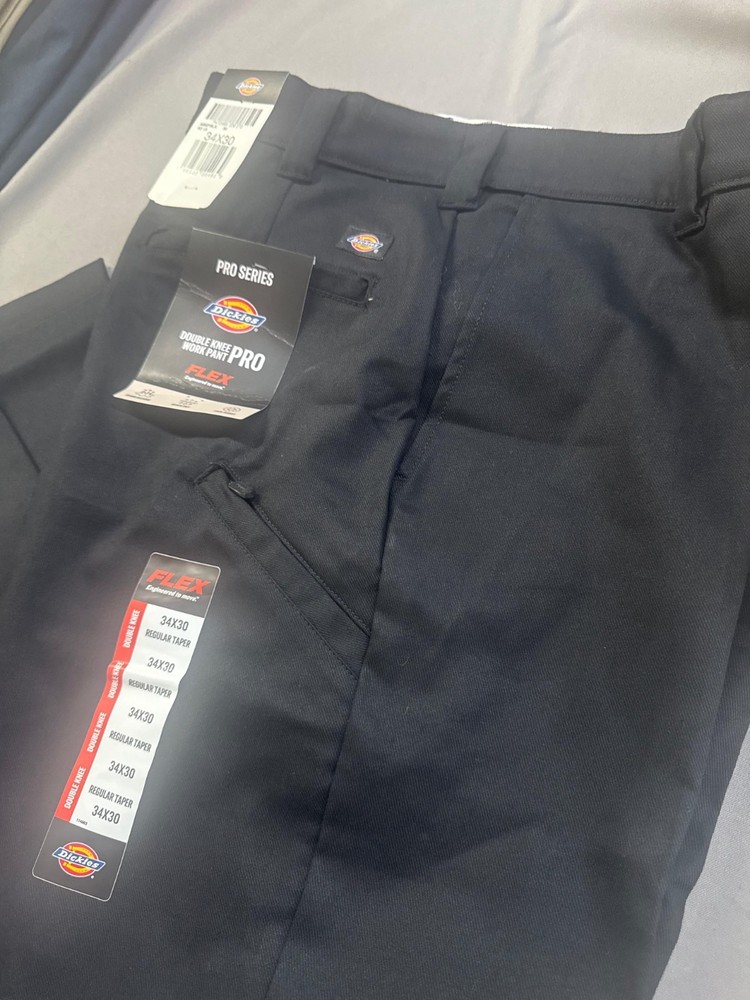 Dickies Men's Flex Regular Fit Double Knee Work Pants