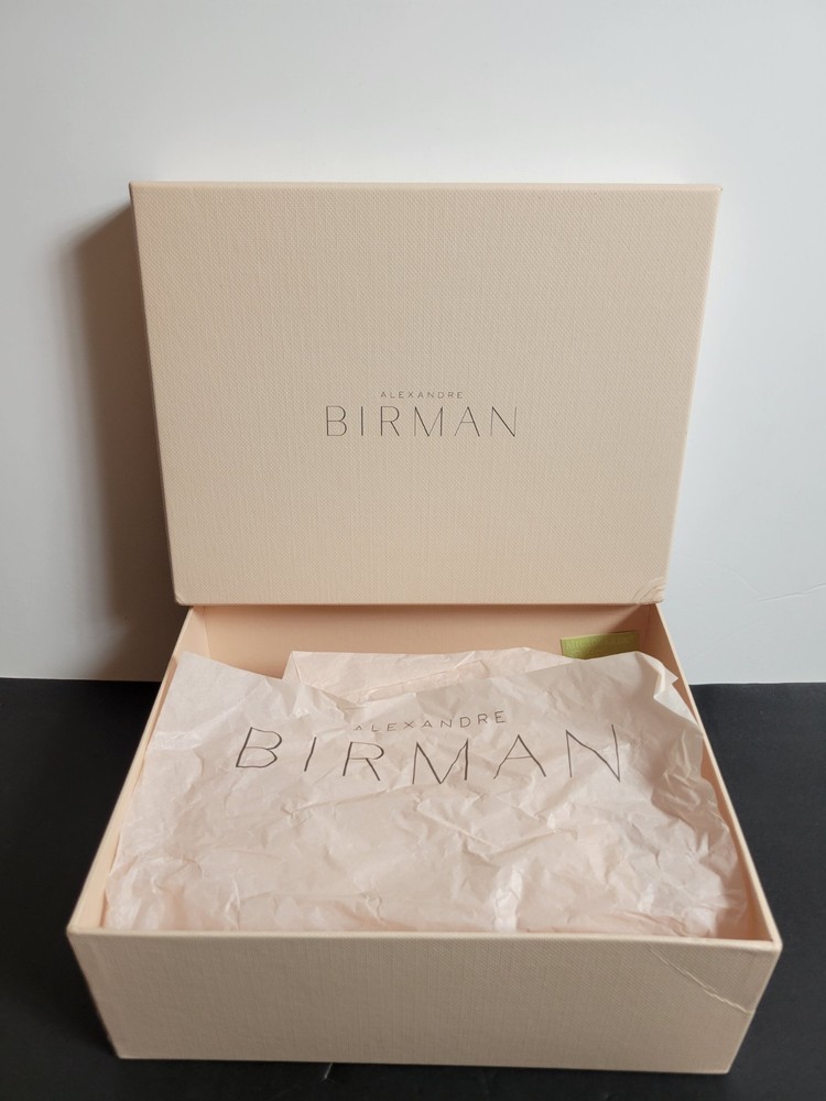 Alexandre Birman Empty Shoe Box Replacement 13.75x8x4 Authentic Luxury