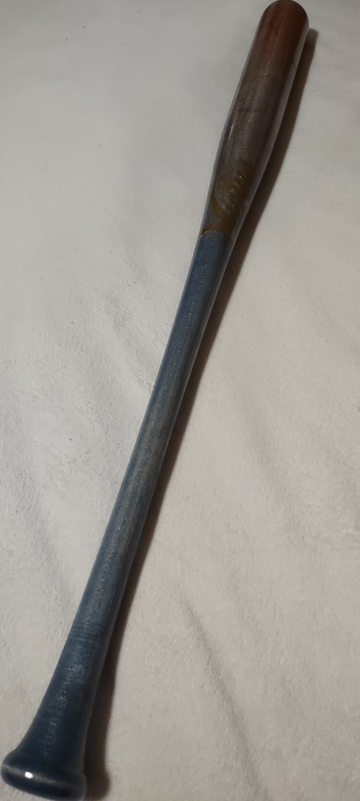 Victus 33.5"/31.5oz V-Cut Maple Wood Baseball Bat Natural Blue Mahogany Red