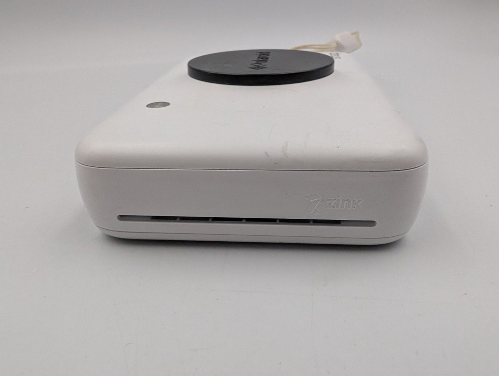 Polaroid Snap Instant Digital Camera Built in Printer White POLSP01 Working!