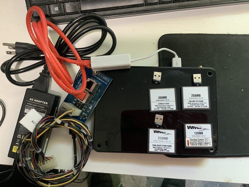 WMS BB1, LAP/WAP CONTROLLER WITH XML FILES AND 4 GAMES