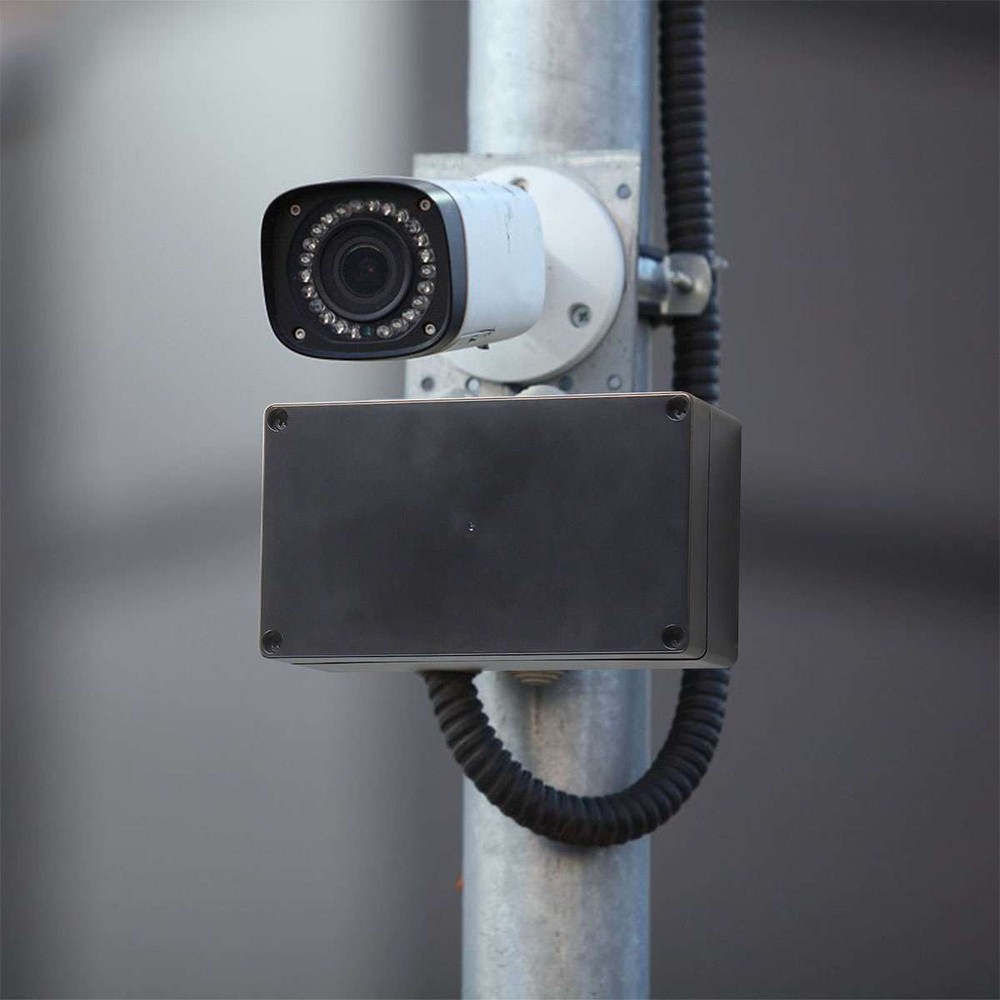 Waterproof Black Plastic Project Enclosure DIY Electrical Junction Box Dustproof