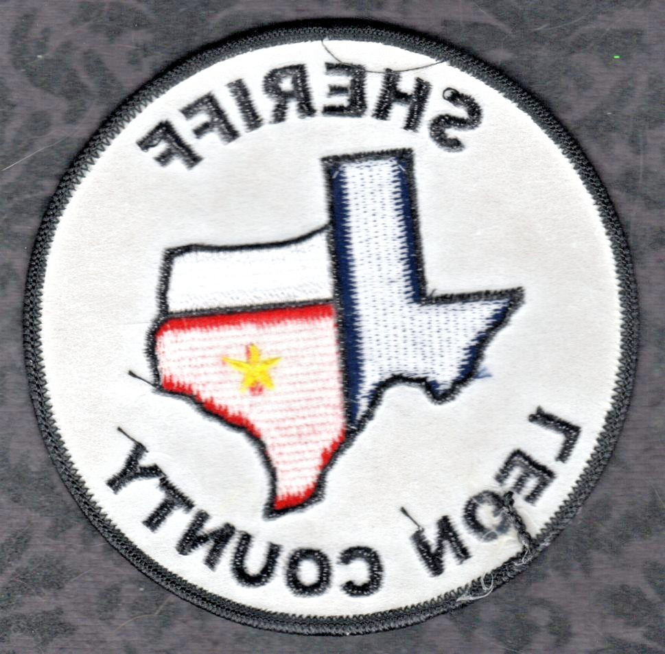 Leon County Texas Sheriff Shoulder Patch Guarantee 100%