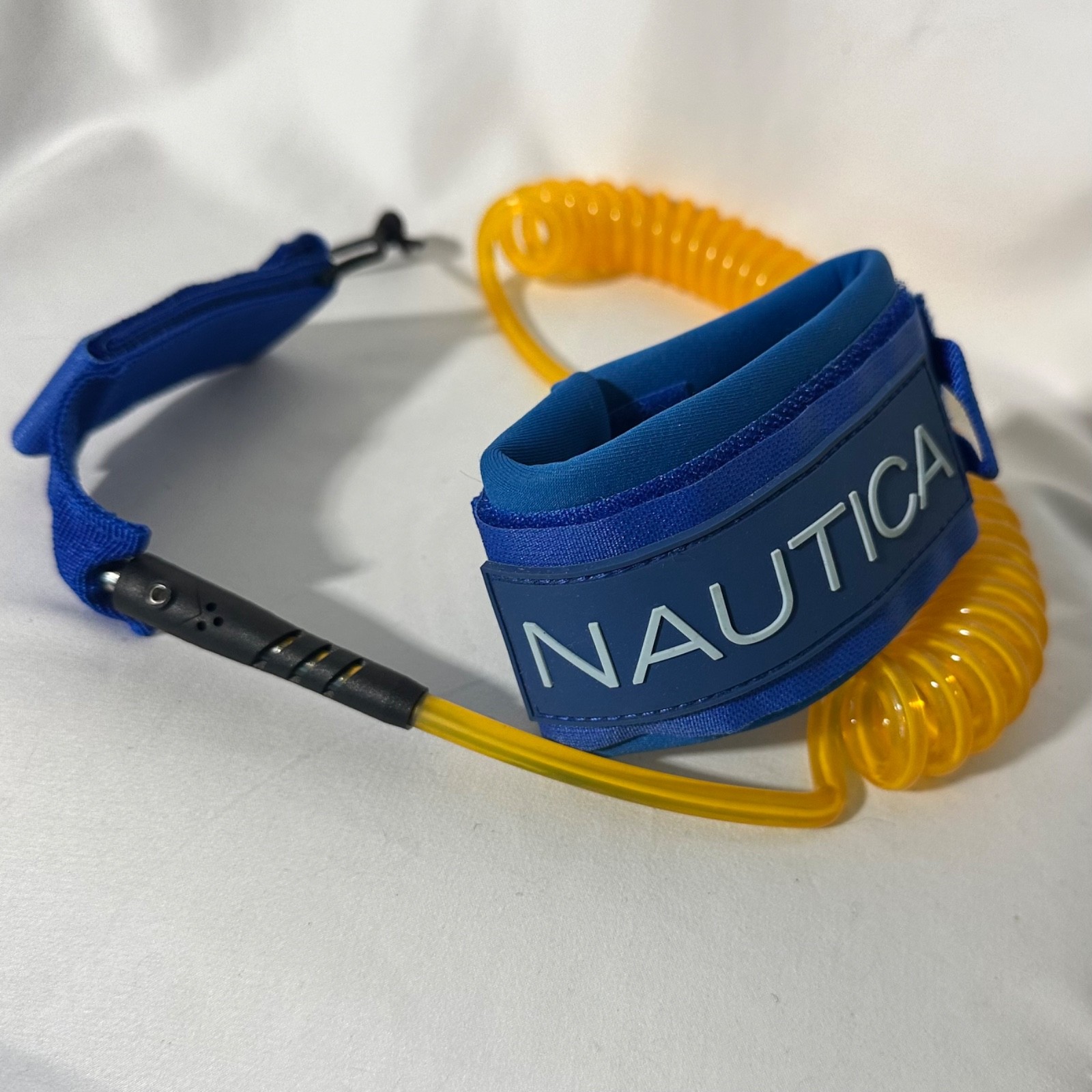 Nautica SUP Paddle board Or Surf Leash – Coiled Cord, Neoprene Ankle Strap