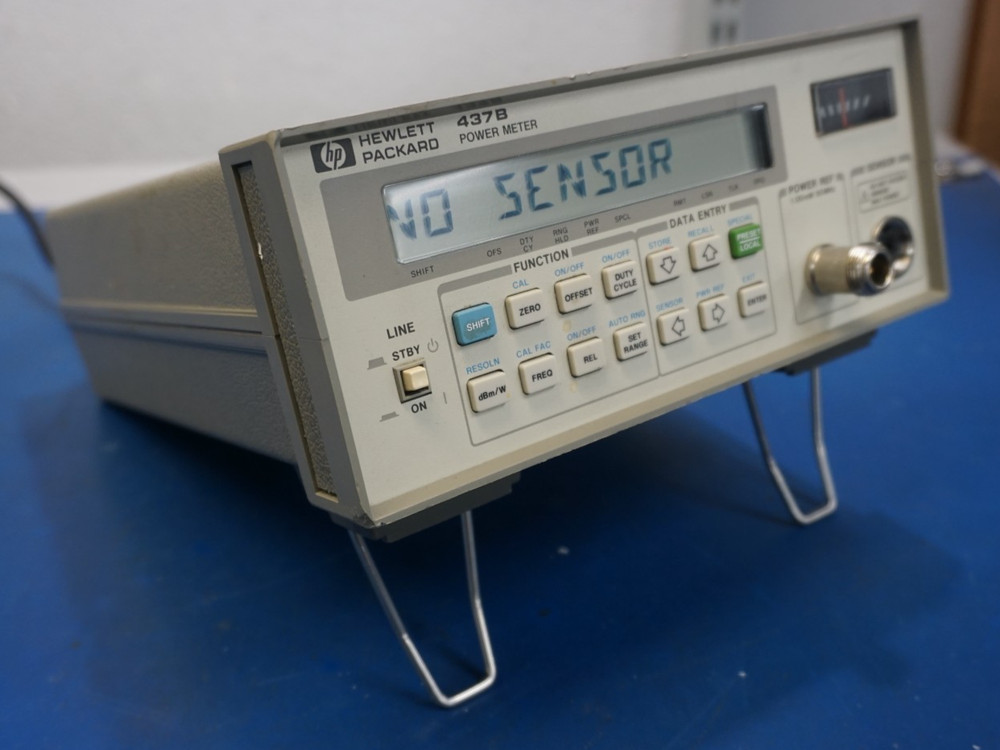 HP 437B Single Channel Digital RF Power Meter