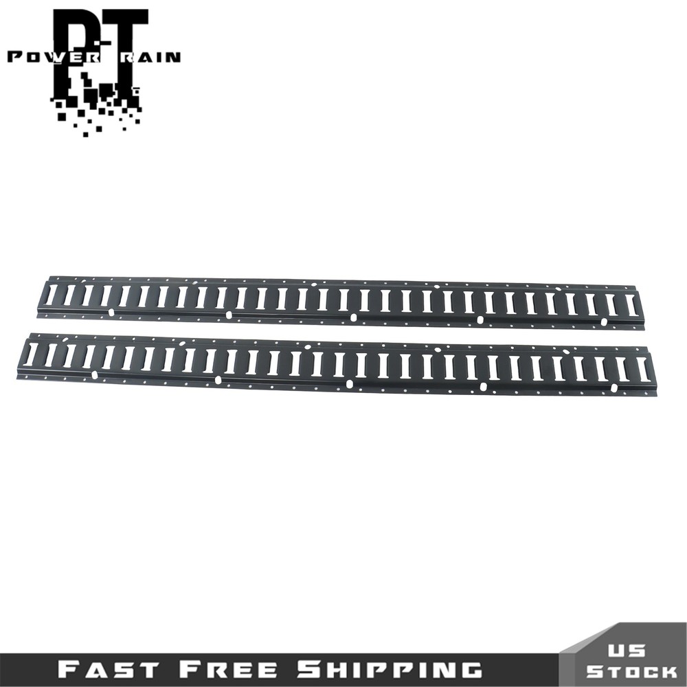 E Track Tie Down Rail Kit 5' (2 Pack) E Track Rails for Garages Vans Trailers