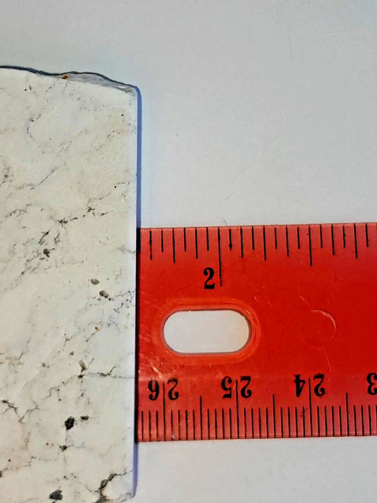 White Howlite Specimen type Slab - 40.2 Gms - Spiderweb - Black - gray - White