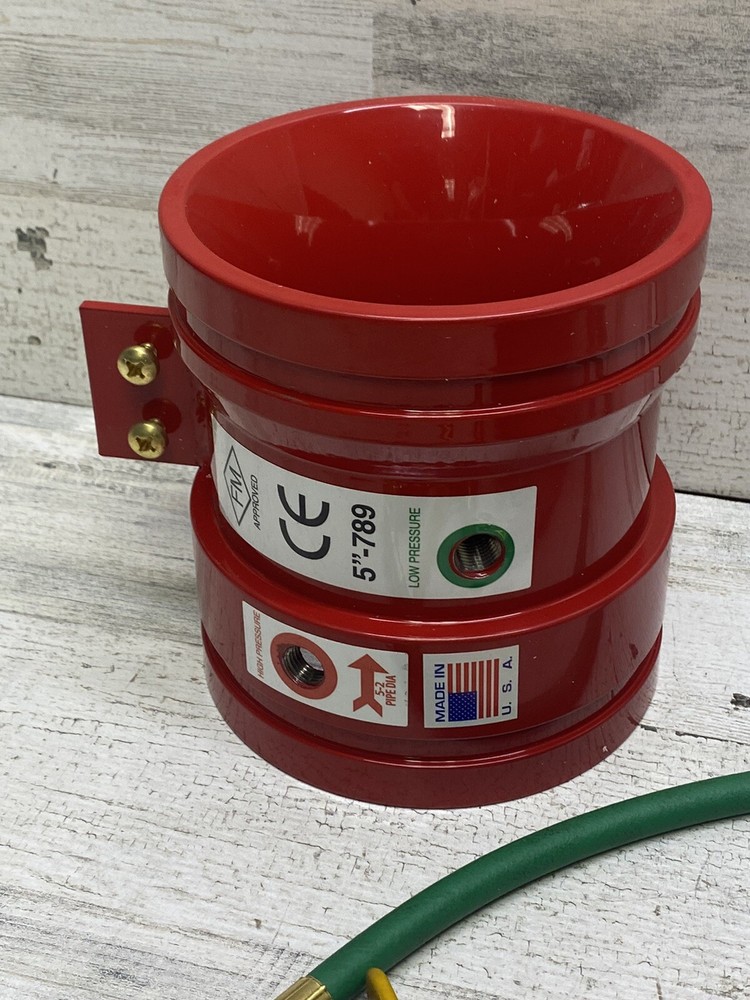 Global Vision GVI 5” Fire Pump Flow Test Meter New in Box