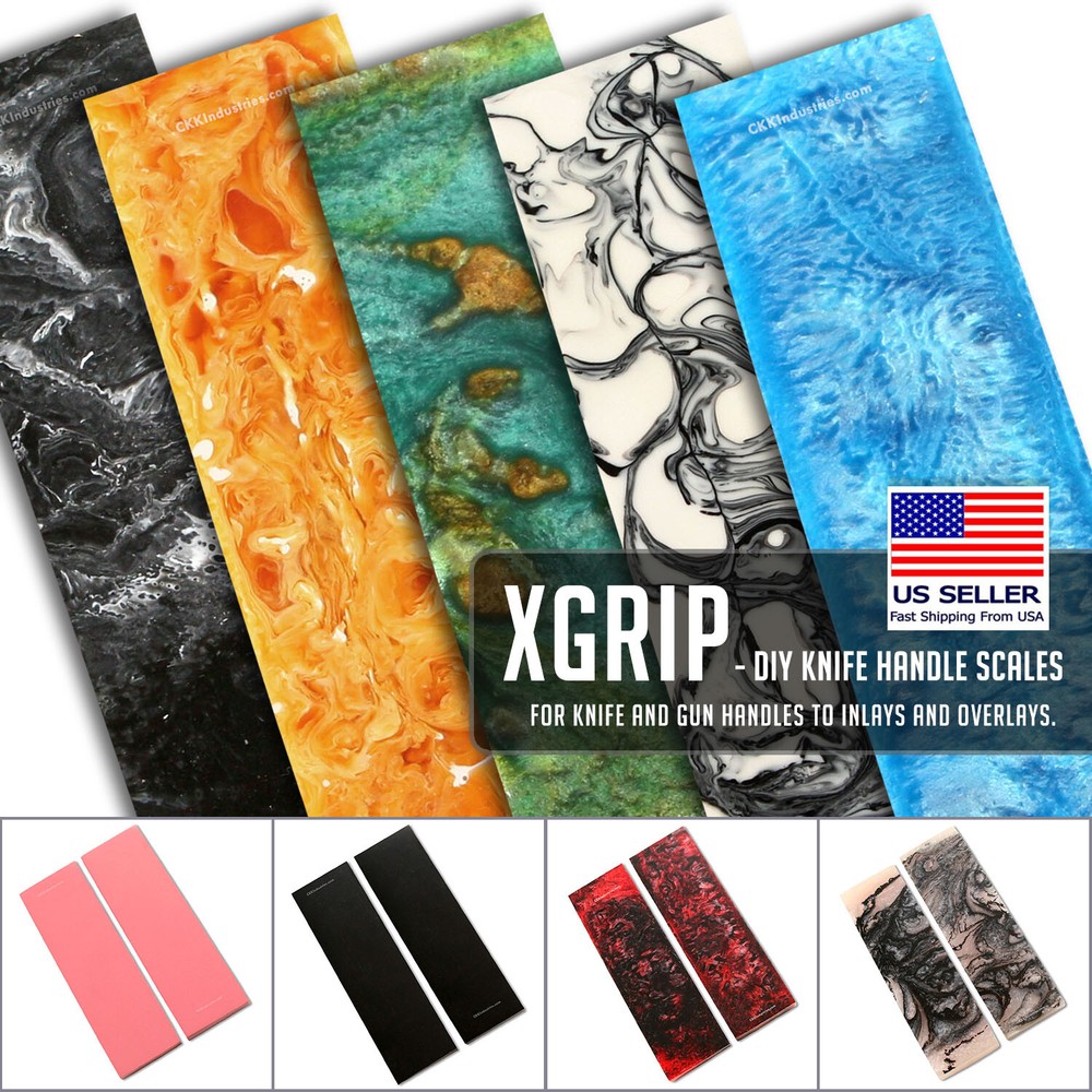 XGrip - DIY Knife Handle Scales - 11 Different Options Available