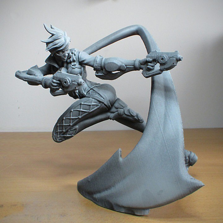 Overwatch Tracer 3d stl file
