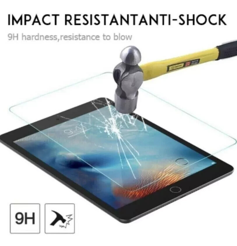 [5-Packs] HD Tempered GLASS Screen Protector for Apple iPad 5th & 6th Generation