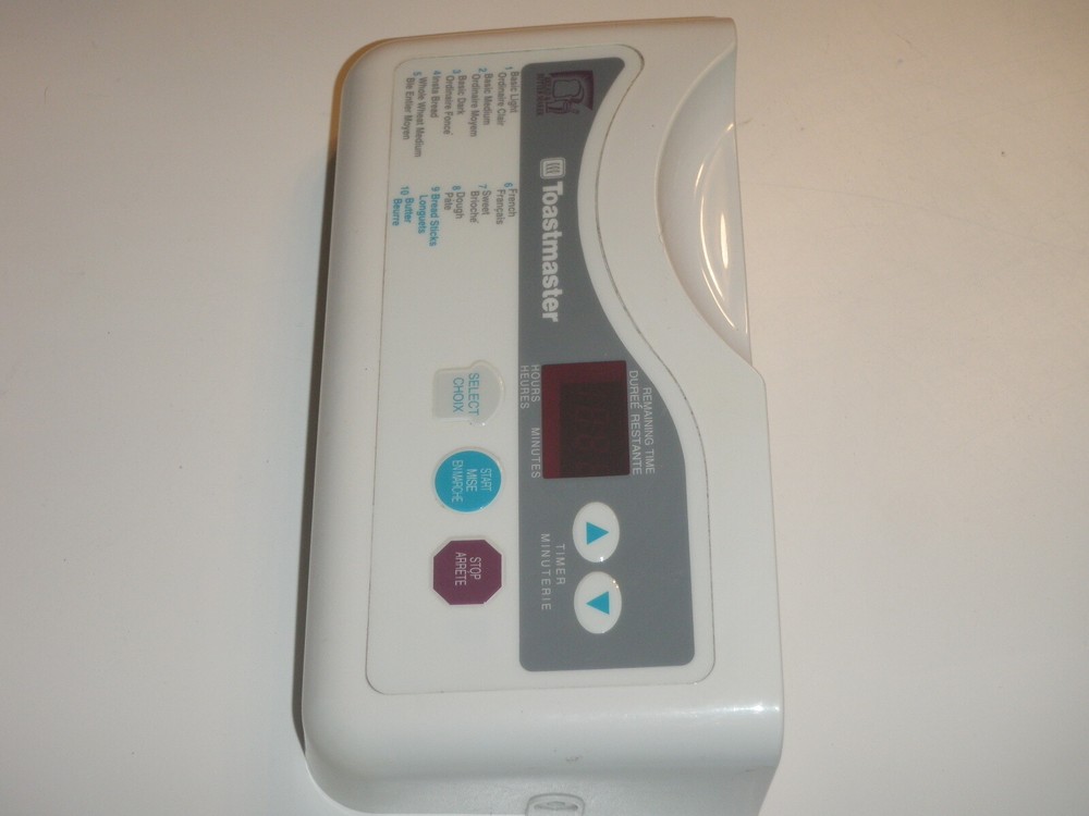 Toastmaster bread maker machine Electronic Touch Control Panel for Model 1185