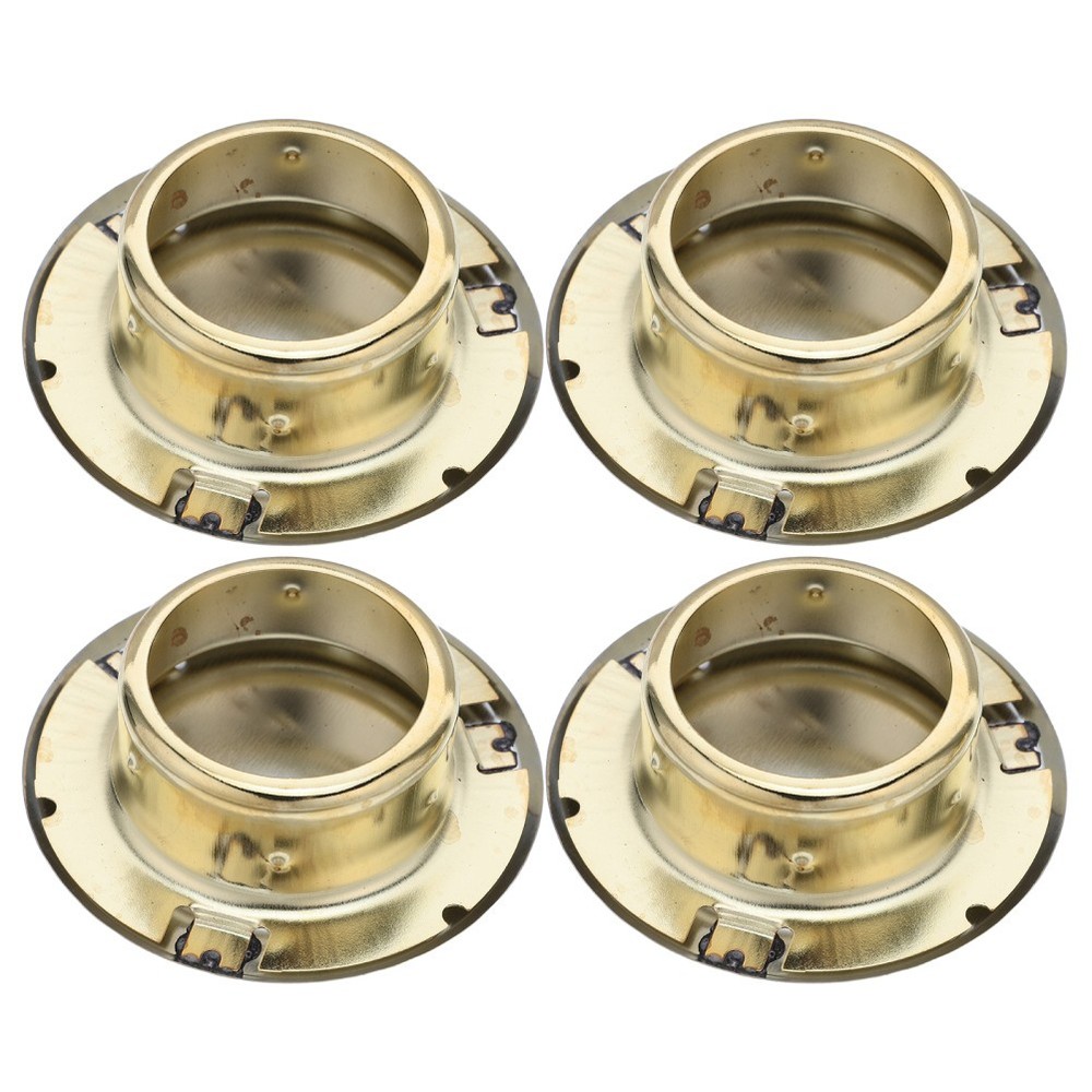 4 Pcs Fire Sprinkler Head Cover Plate Ceiling Nozzle Mount Thread