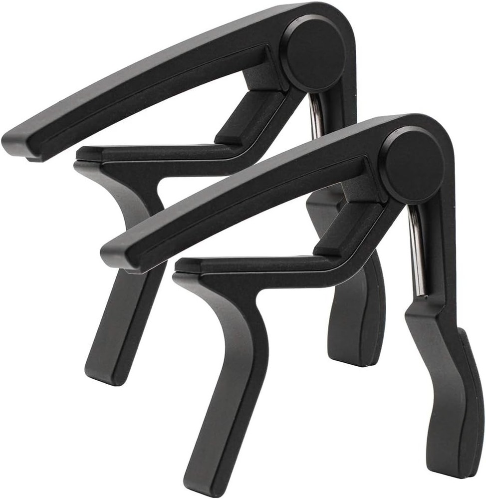 Guitar Capo 2 Pack Black Clamp for MA01-CAPO, 2