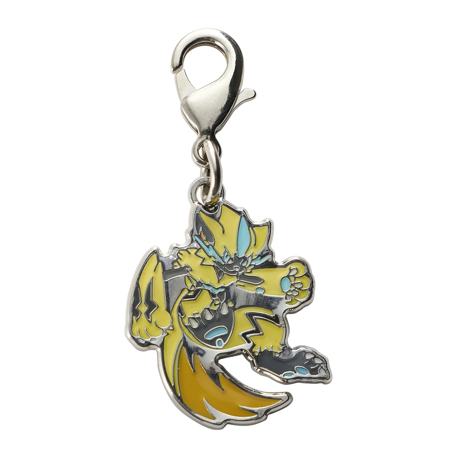Pokemon Center National Zukan Metal Charm 807 Zeraora Alola