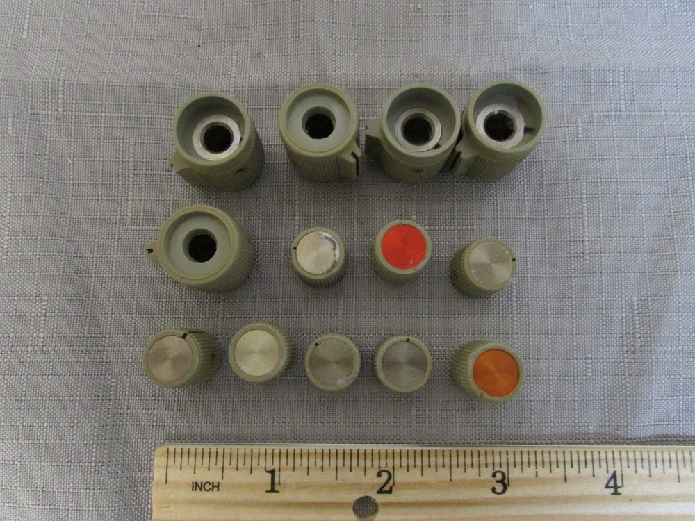 13 Potentiometer Knobs For Scientific Equipment Or Spectronic-20