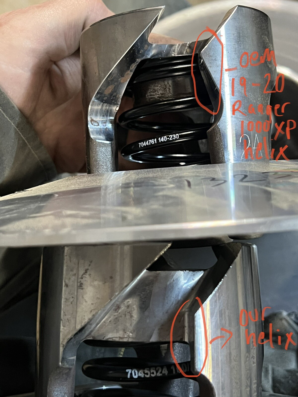 2019-2020 POLARIS RANGER 1000 XP NEW HD PRIMARY & SECONDARY CLUTCH ! 2018 drive