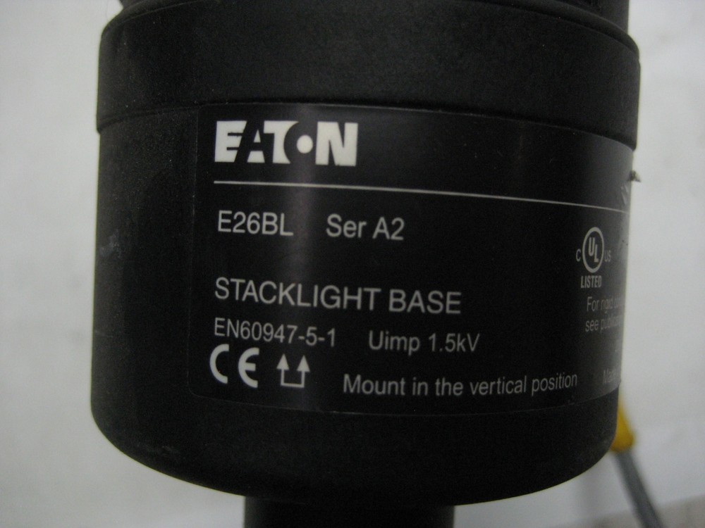 EATON E26BL SER.A2 STACK LIGHT BASE NSNP