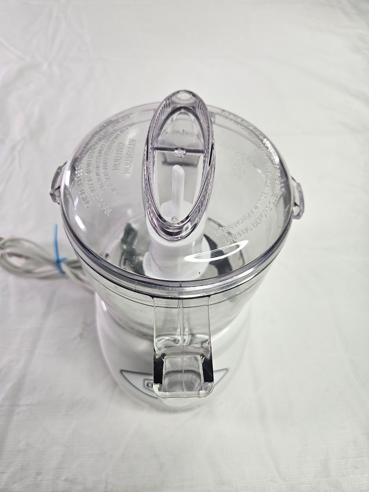 Cuisinart Mini-Prep Plus Food Processor 3 Cup White Tested Sanitized Model DLC2A