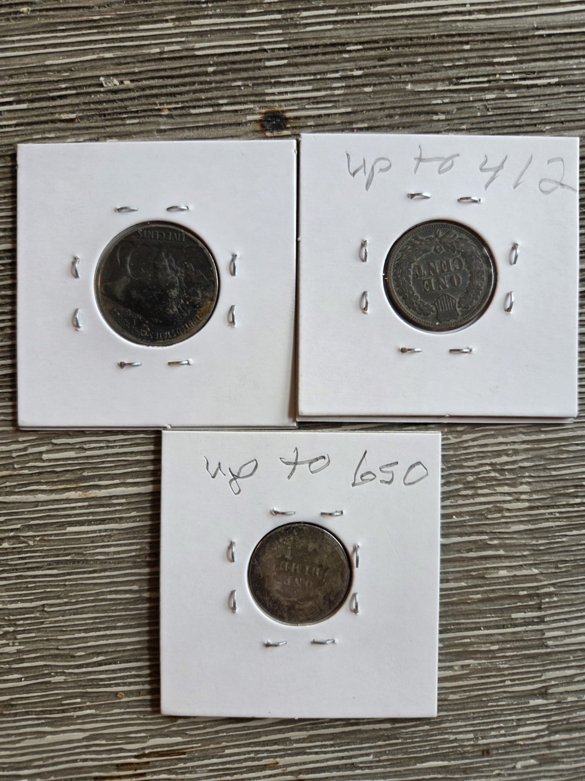 Lot Of 3 1887. 1905. 1934 D mint Nickles