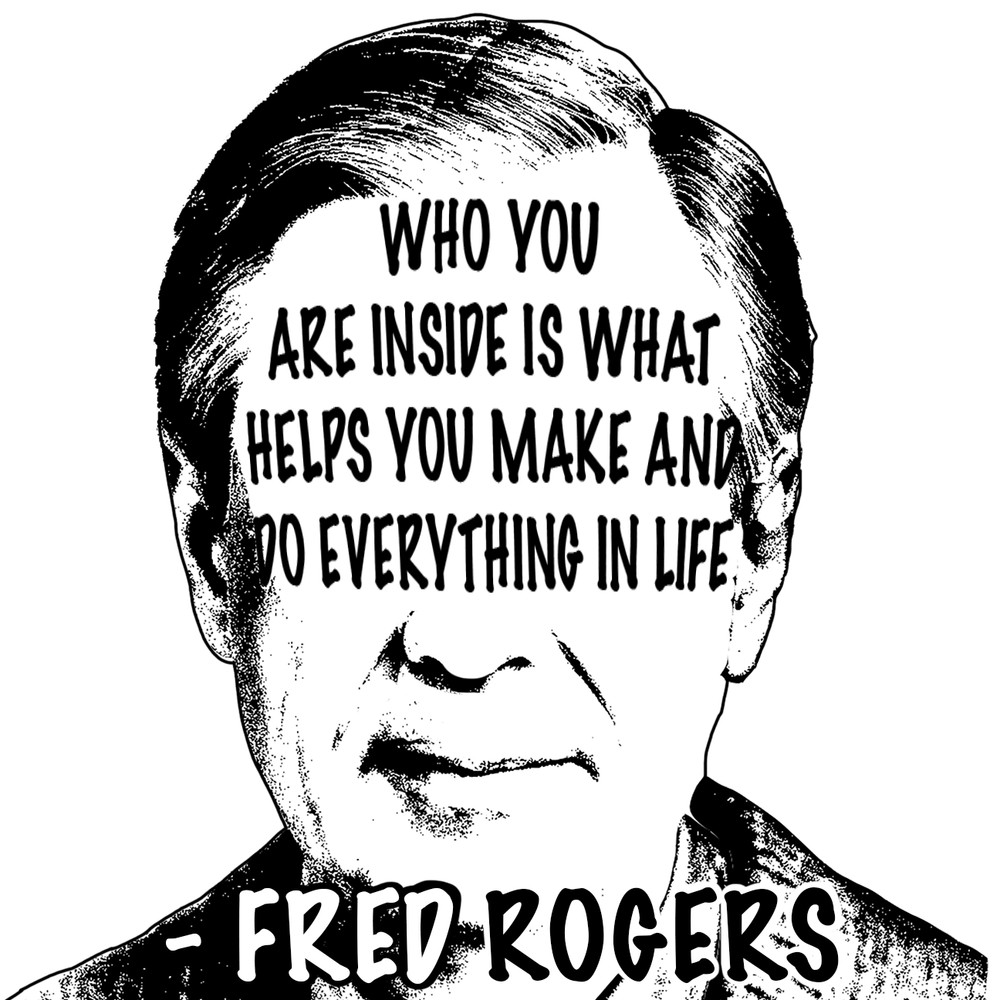 Fred Rogers Quote Sticker Collection