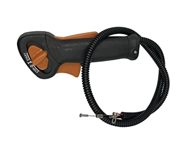 String Trimmer Throttle Control Cable with Handle Switch Assy Kit (Old Style)