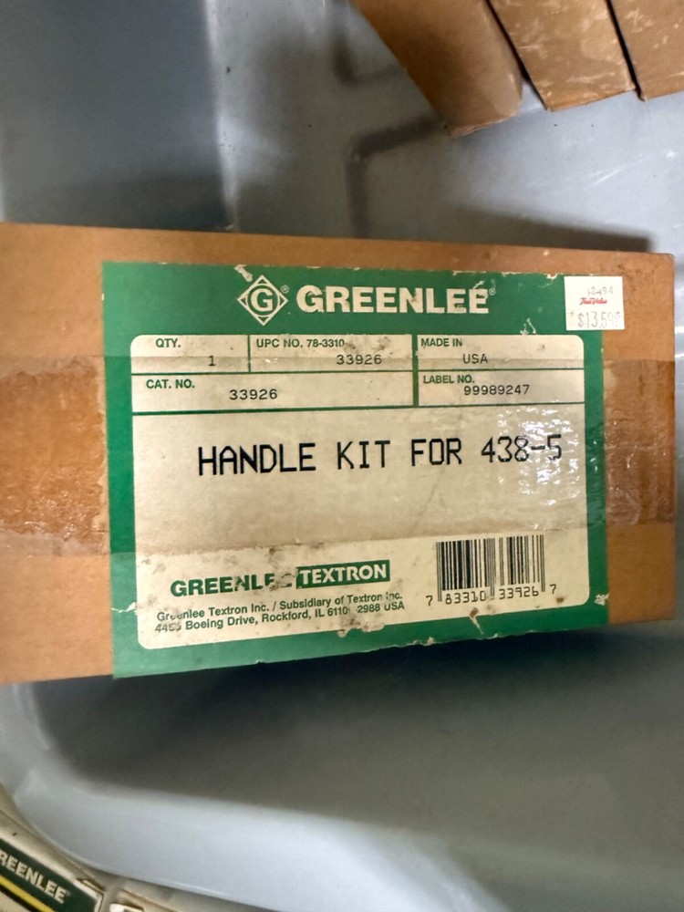 GreenLee Handle Kit 438-5