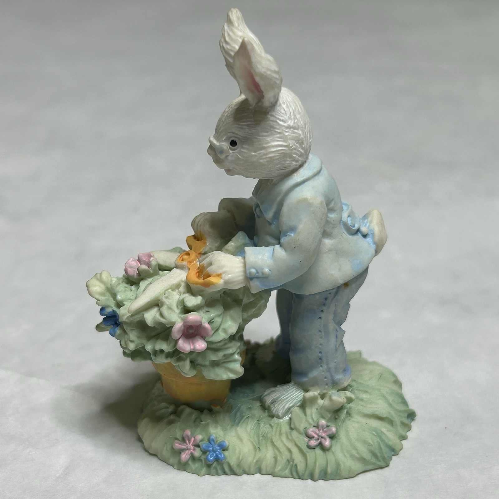 Midwest Importers Cannon Falls Bunny Figure Cottontail Lane Miniature VTG 1993