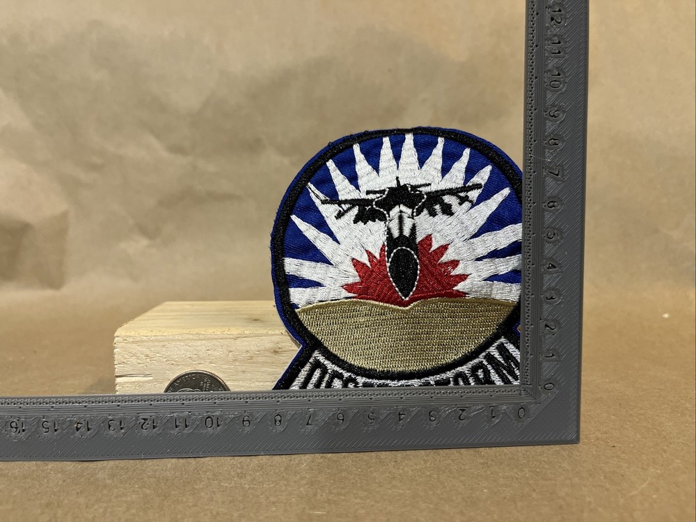 Desert Storm Pocket Iron on Sew on Patch