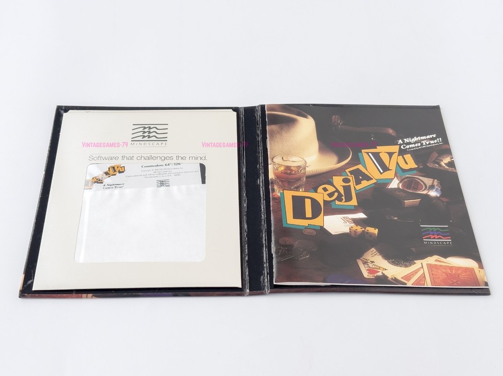 Deja Vu: A Nightmare Comes True - Mindscape - 1987 / Commodore 64/128 - NIB