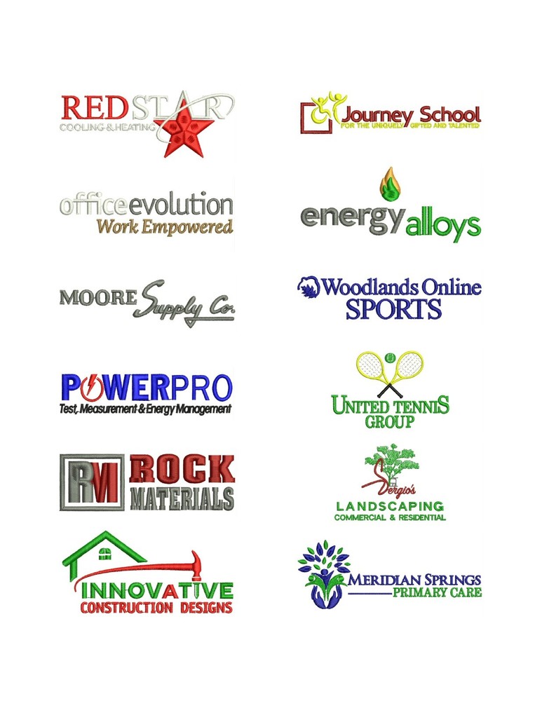 Custom Embroidery Digitizing Services from simple to complex design.