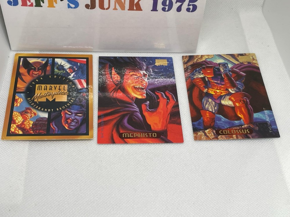 1994 Marvel 30 random cards Masterpiece Card lot Fleer