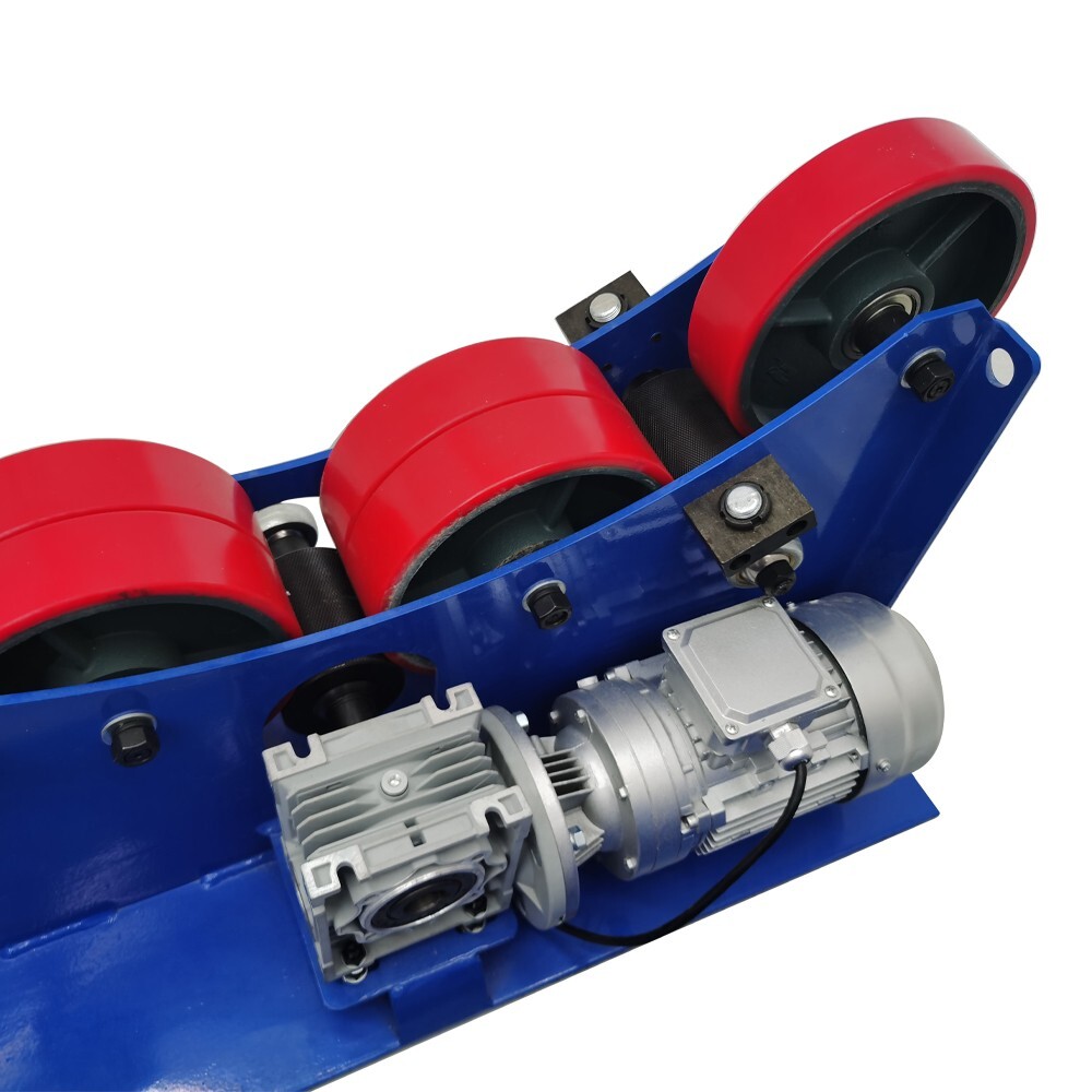 3Ton Welding Turning Roller 4 Wheels Digital Control Pannel Welding Positioner