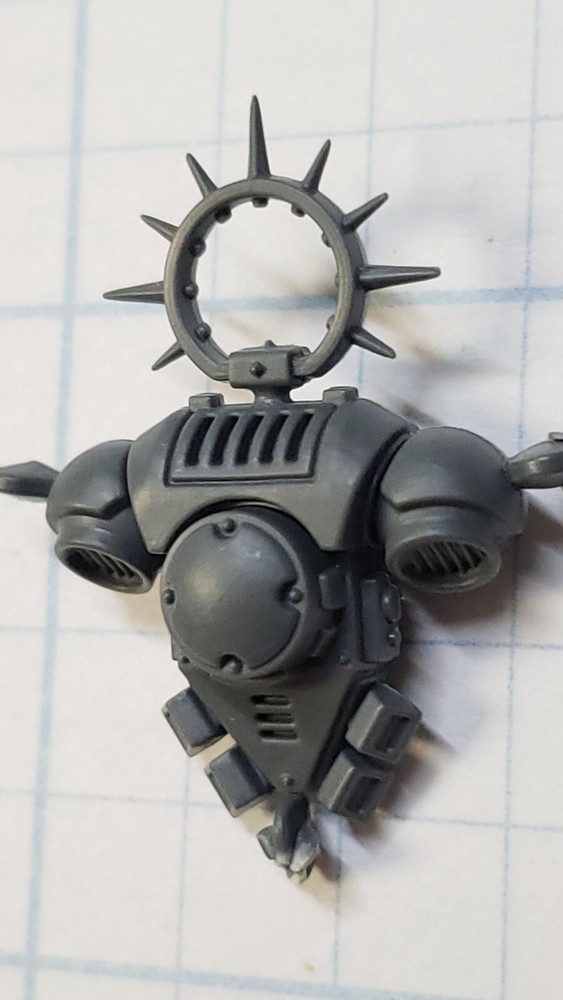 Warhammer 40k Space Marines Bits Bladeguard Veteran Crowned Backpack