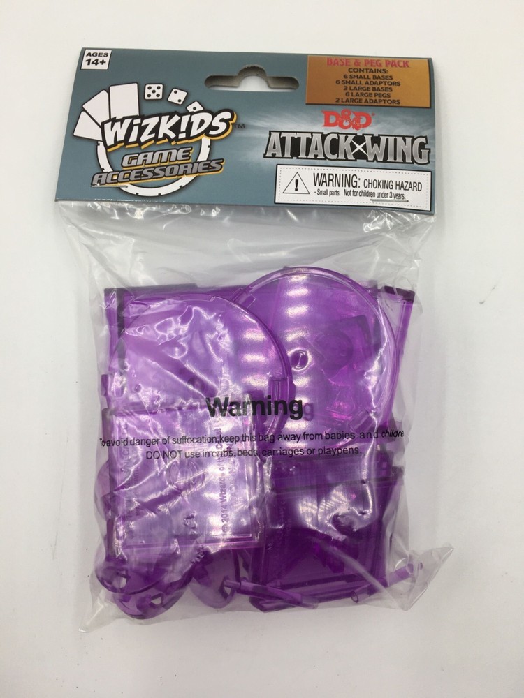 D&D Attack Wing - Base and Peg Set - SEALED