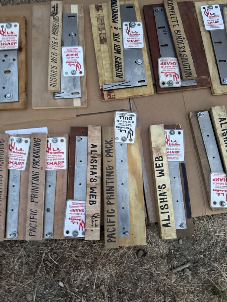 Muller Martini Stitcher Knifes
