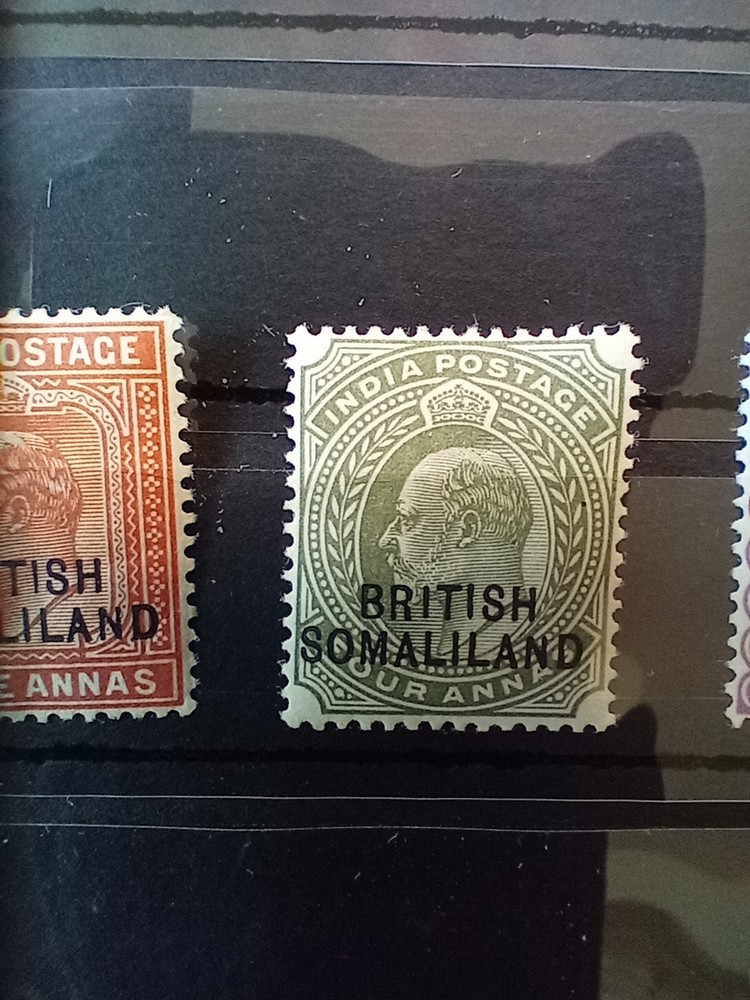 1903 KEV British Somaliland Stamp Issues