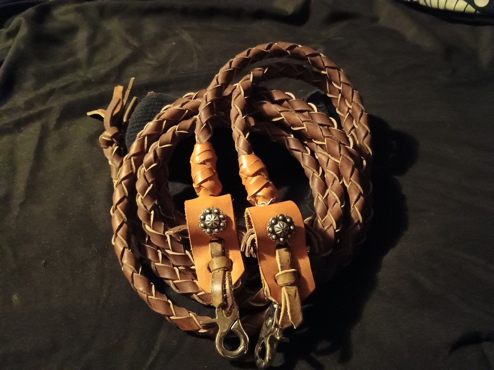 Handmade Leather Horse Reins