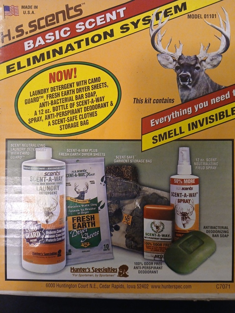 H.S. Scents Hunters Basic Scent elimination system 01101