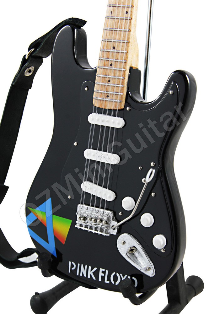 Miniature Guitar Pink Floyd & Strap