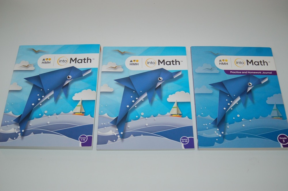 New!! - HMH into Math - Full Set Grade 3 Student Modules 1-20 & Practice Journal