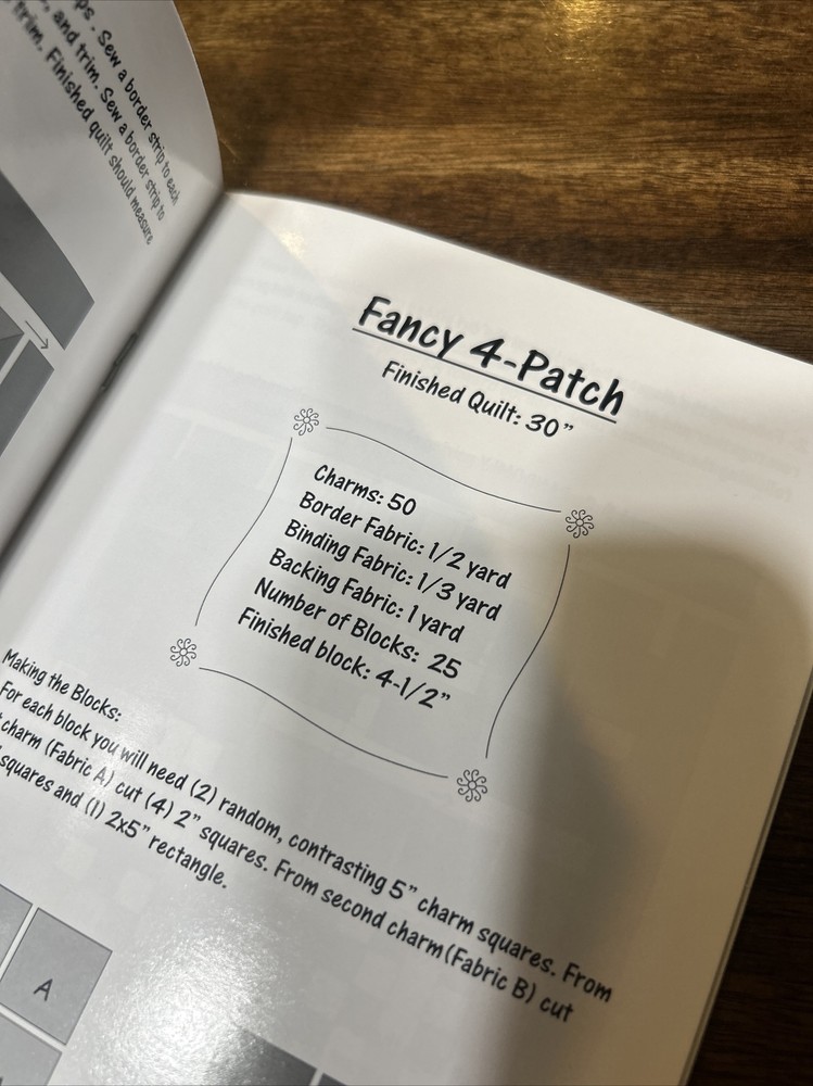 Pacific Patchwork Hooked On Charms 4 Quilt Pattern Book Paula Stoddard New