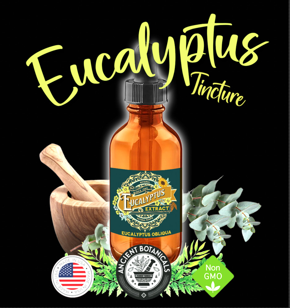 Eucalyptus Extract  /  Tincture EASY Liquid DROPS (Eucalyptus Globulus) USA