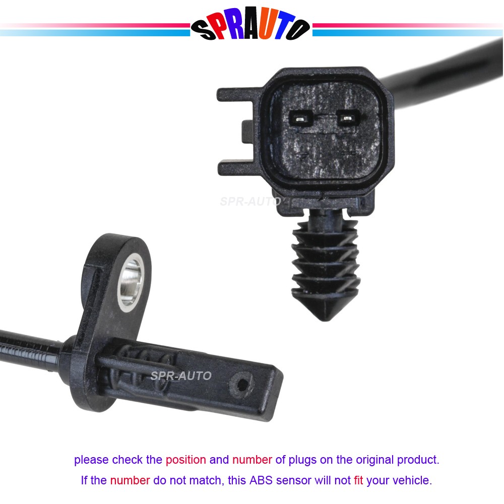 x2ABS Wheel Speed Sensor Front L & R For Dodge Durango Jeep Grand Cherokee 14-15