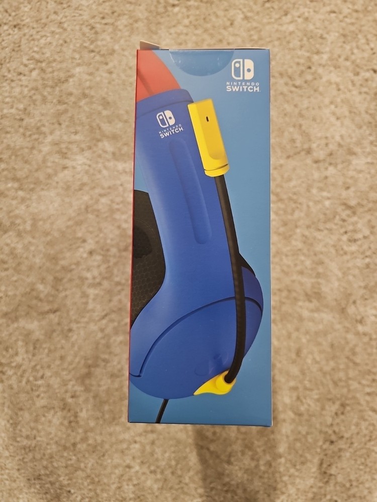 Super Mario Wired Headset Controller Bundle PDP - Nintendo Switch - FAST SHIP