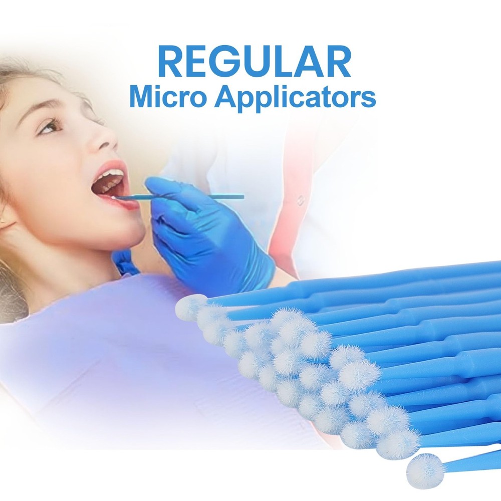 Dental Micro Applicator Brushes, Disposable by Vastmed