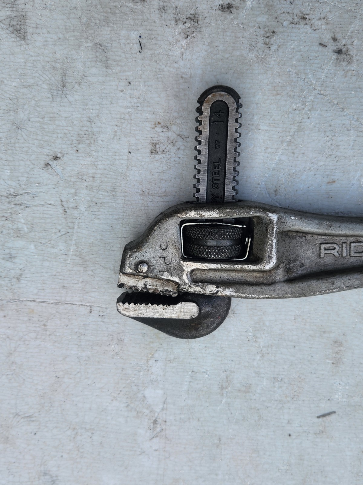 Nice Ridgid 14” Aluminum Offset Pipe Wrench, The Ridge Tool Company