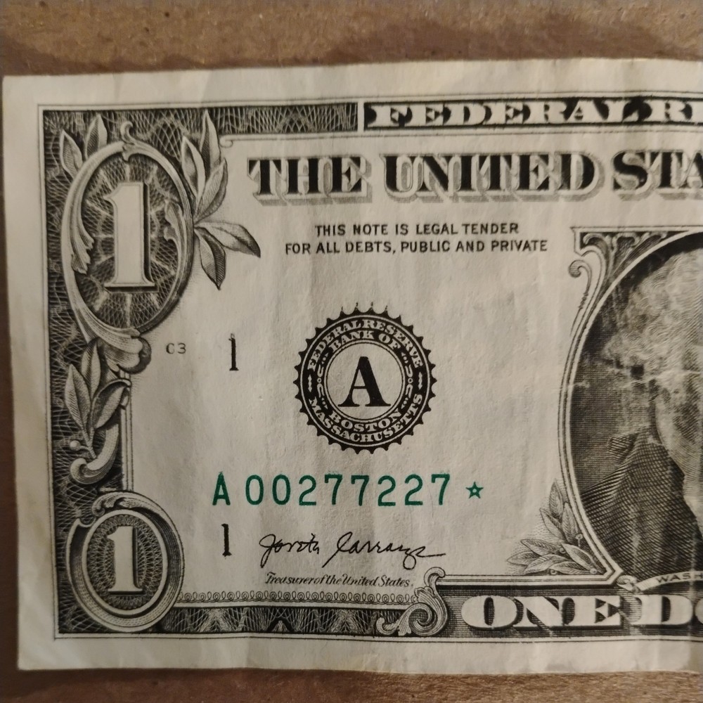 TRINARY STAR NOTE 2017 $1 #A00277227*