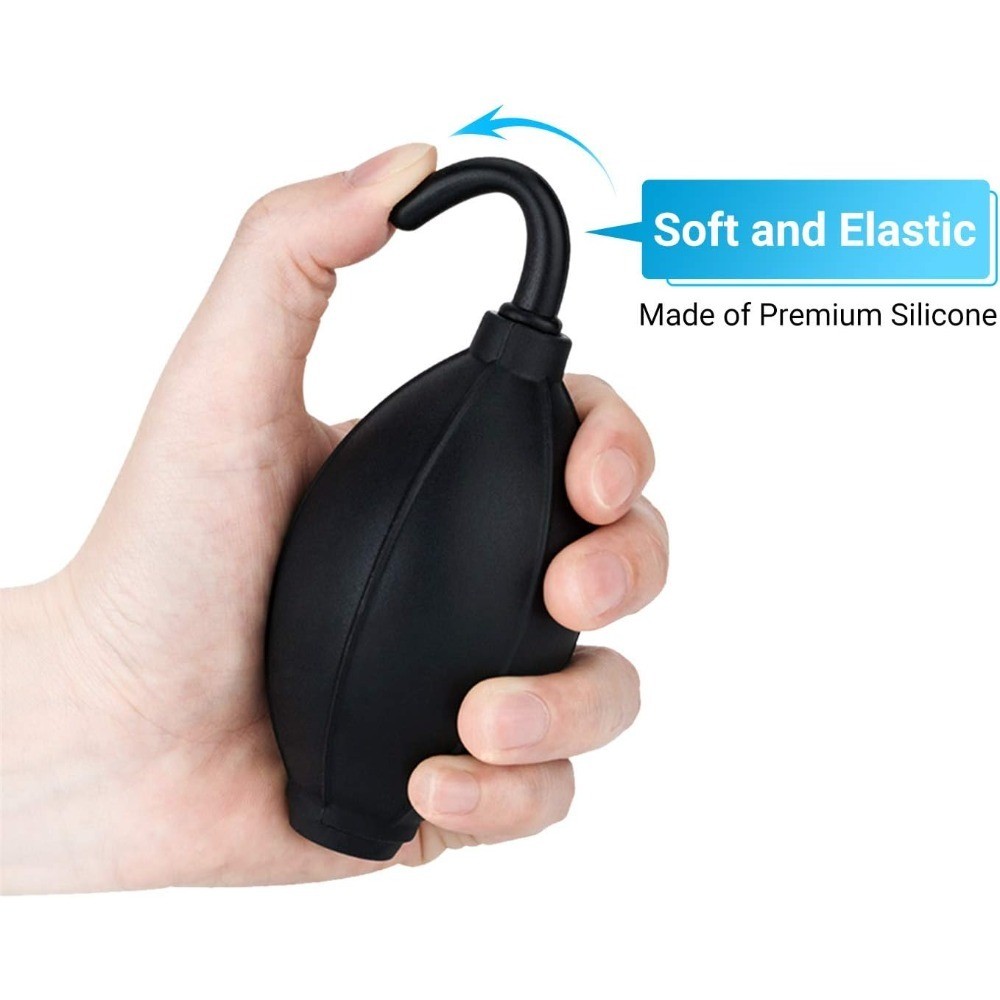 Soft Tip Silicone Air Blower Dust Cleaner Blaster Pump for Camera Lens Sensor
